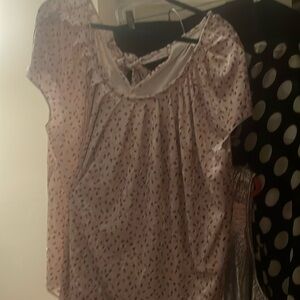 Lauren Conrad 2 x velvet top